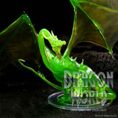 Adult Emerald Dragon - Painted